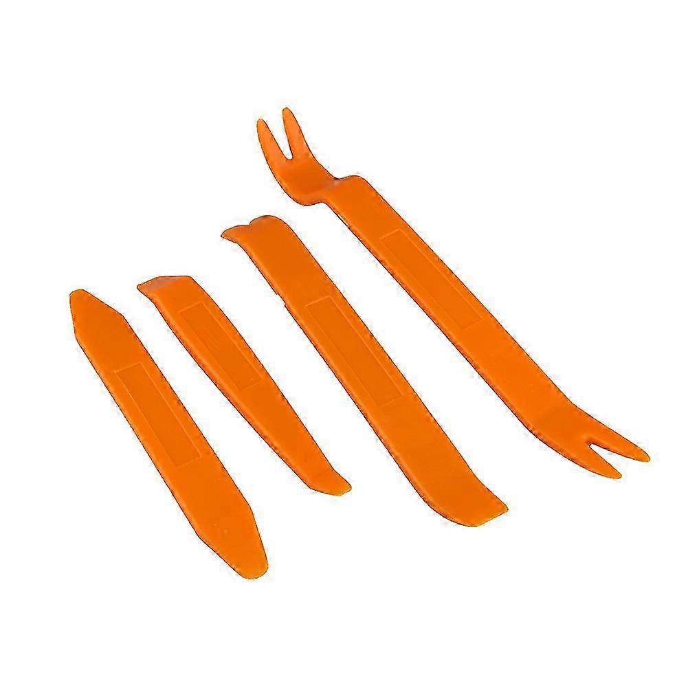 4pcs Car Plastic Trim Panel Dash Installation Removal Pry Kit Set Repair Tool