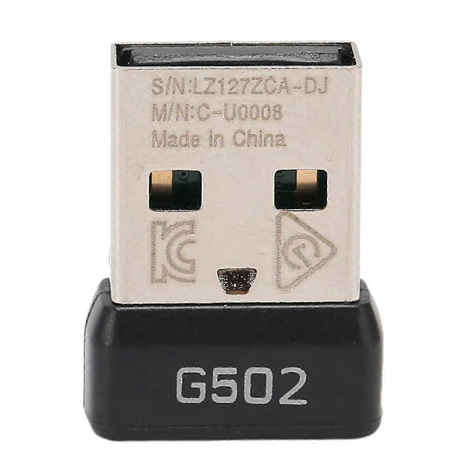 USB Receiver 2.4GHz Wireless Stable Signal Small Portable Durable ABS Metal Mouse Adapter compatible with a certain brand Mouse