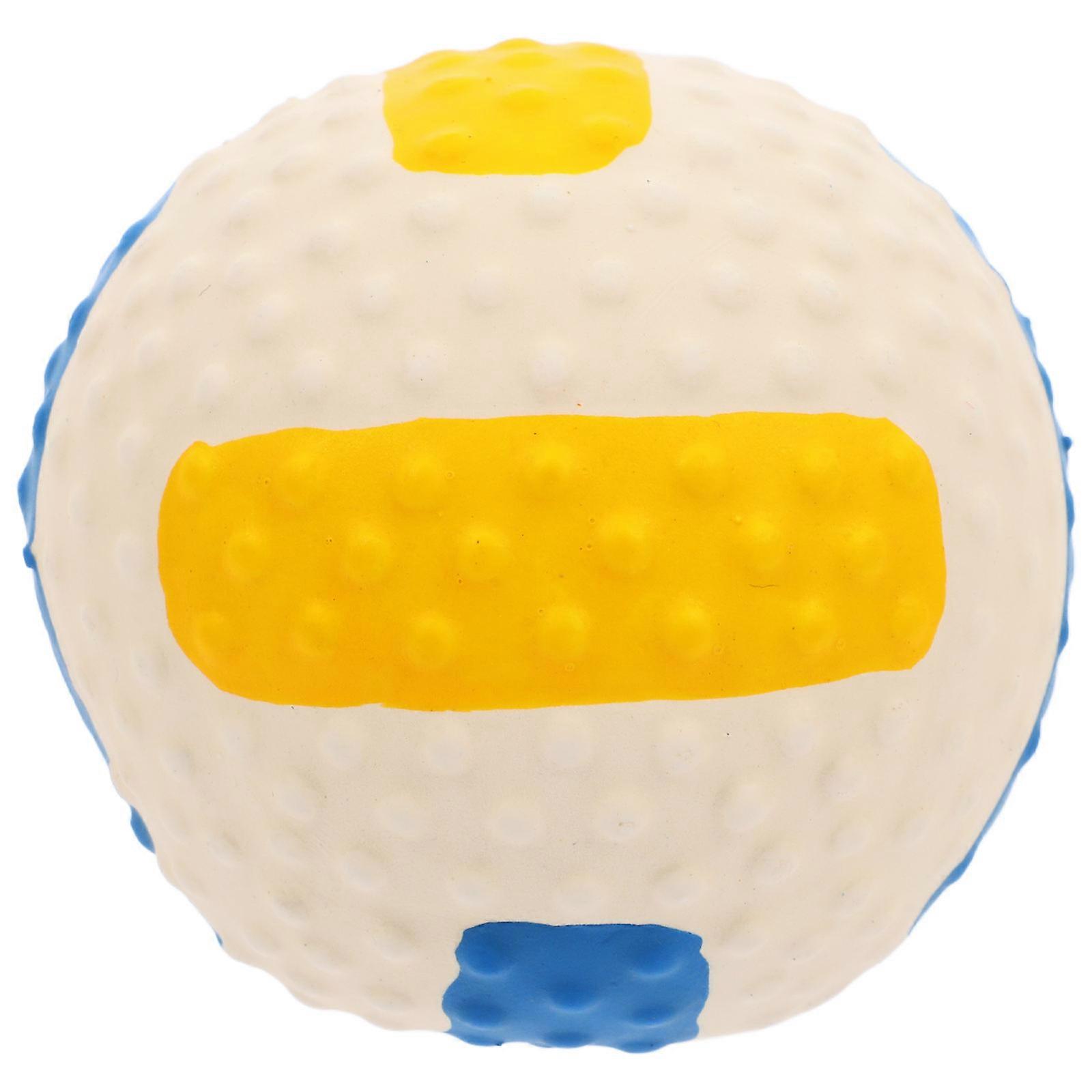 Cute Interactive Small Dog Chew Toy with Squeaky Volleyball for Fun Play, Keeps Dogs Active and Entertained Daily