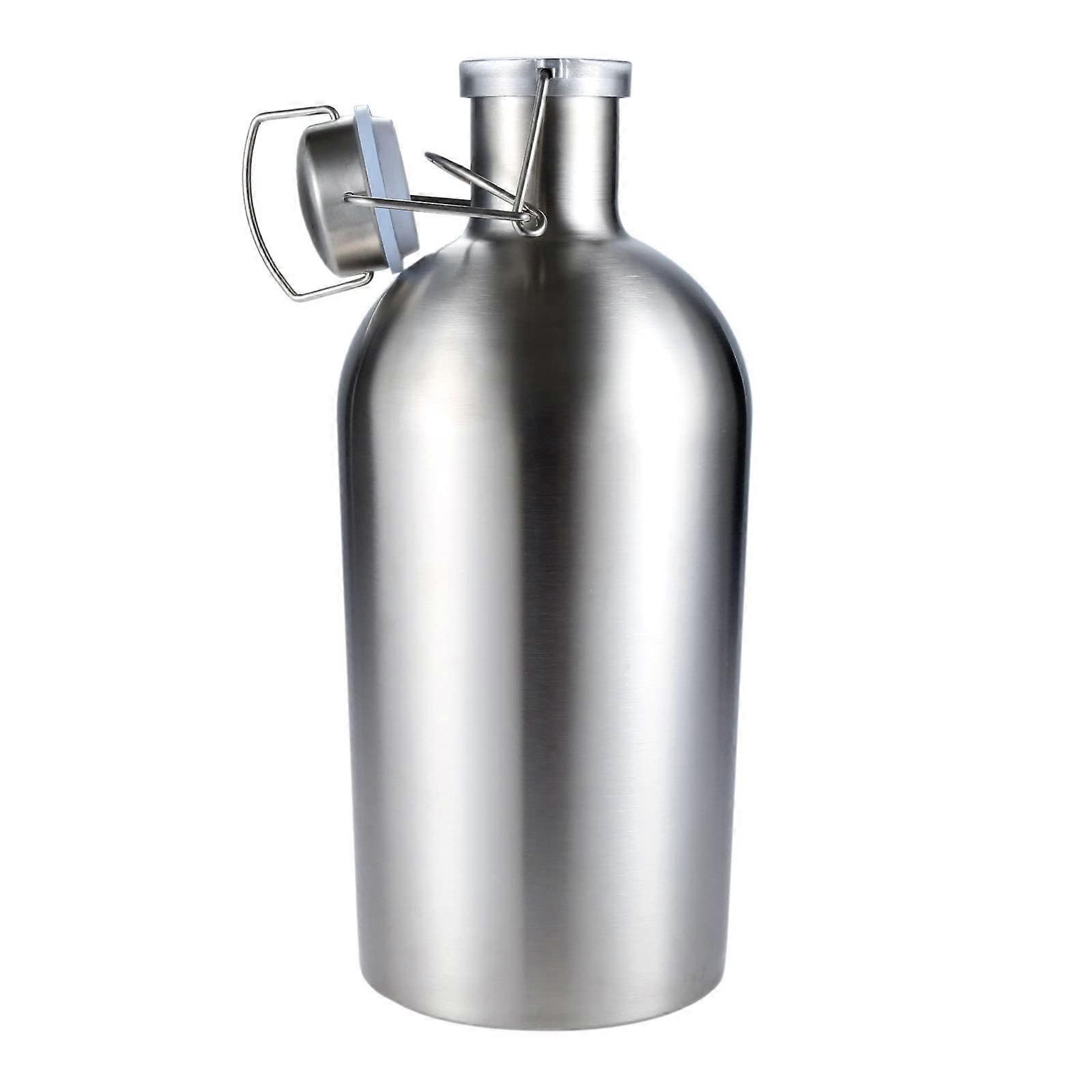 啤酒酿造套件 2.5L 大容量真空气密啤酒罐酒桶酒吧酒精桶酒瓶压力调节器