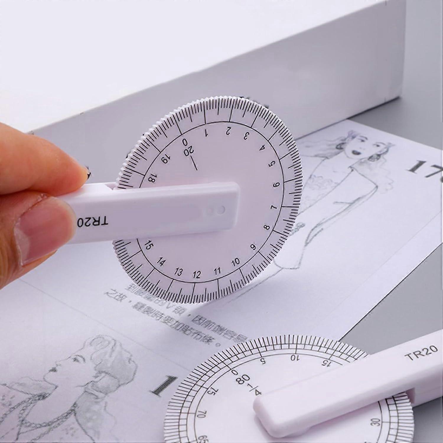Rotating Quilting Ruler with Scaled Rolling Wheel, Circular Quilting ...