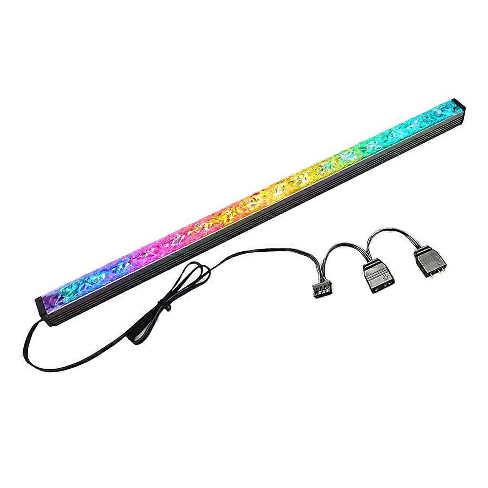 Computer Chassis Light Anodized Aluminum Alloy Decorative Magnet Led Light 1Pack