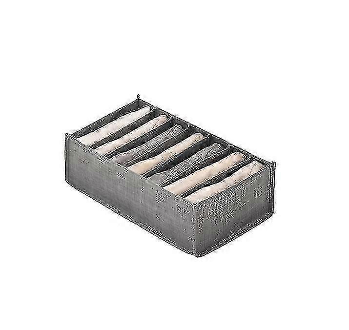 2pcs Foldable Wardrobe Drawer Organizer with Compartments