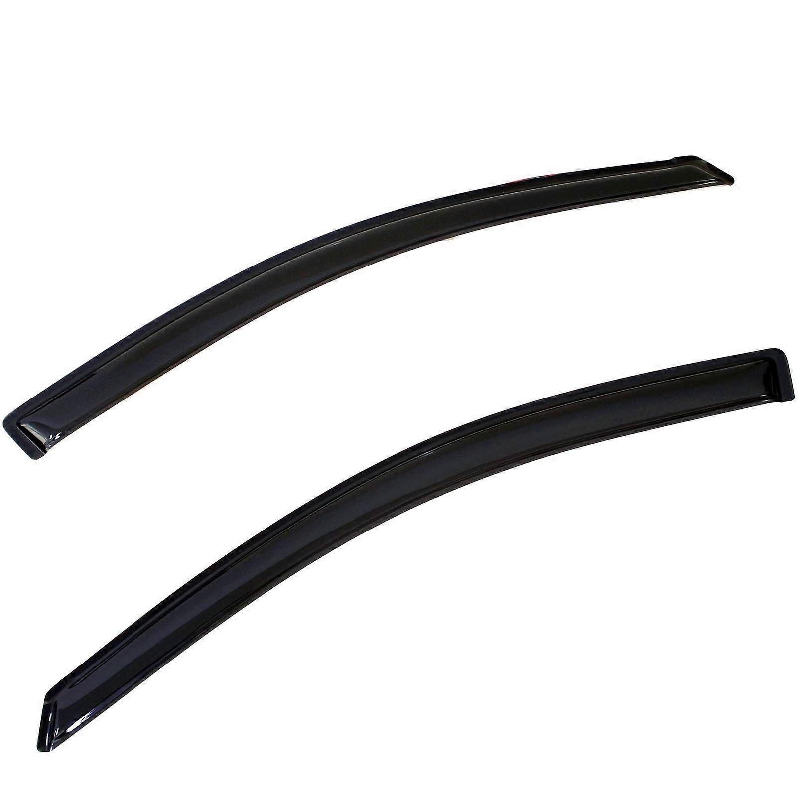 2 יחידות שמש גשם אוורור חלון מגן מגן עבור 2004-10 טויוטה סיינה 2 דלתות XL20 NO.0749