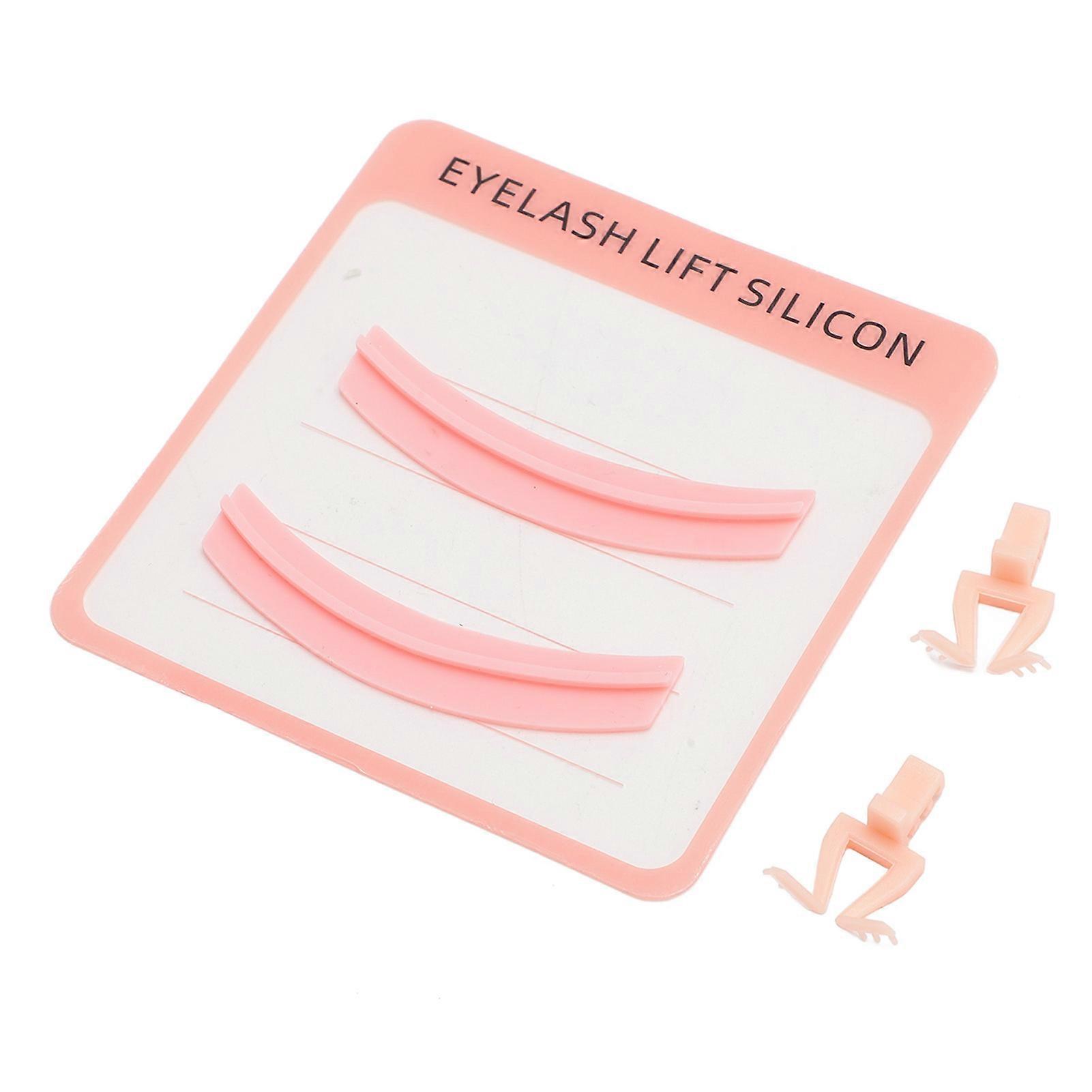 Eyelash Separator Tool Silicone Washable Reusable Efficient Use Eyelash Extension Lash Assist Tool for Beauty Salon Pink