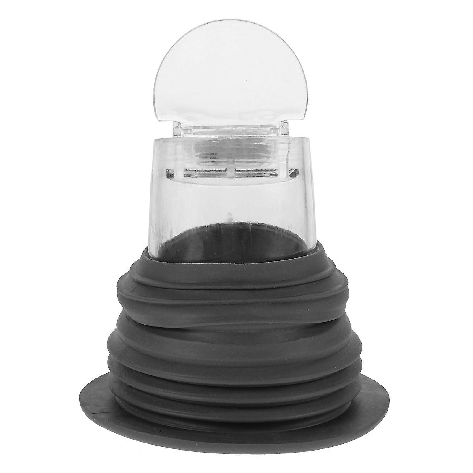 Silicone Drain Hose Seal Plug for Washing Machine Durable, Odor Preventing, Easy Install, Grey