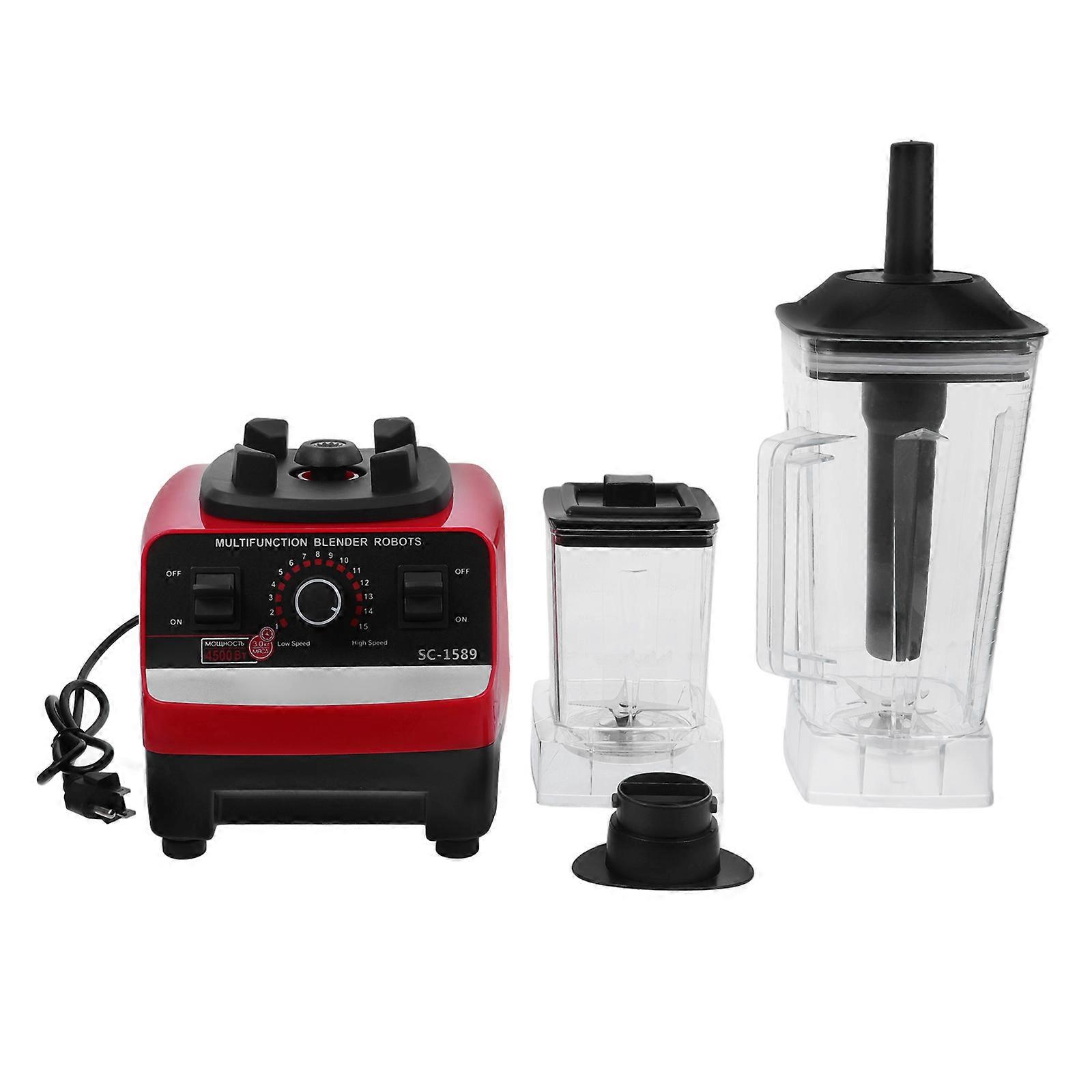 Fruit Juicer Food Blender Machines Family Sleek Minimalist Ice Crushing 21.3×8.3×7.5in 1Set
