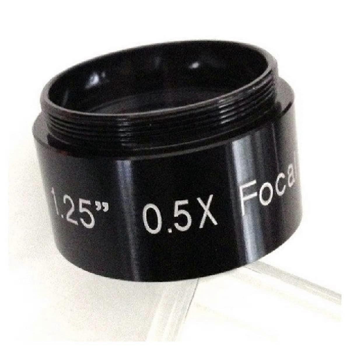 Microscope 1.25 inch 31.4 mm 0.5x reduction lens, astronomical telescope accessory