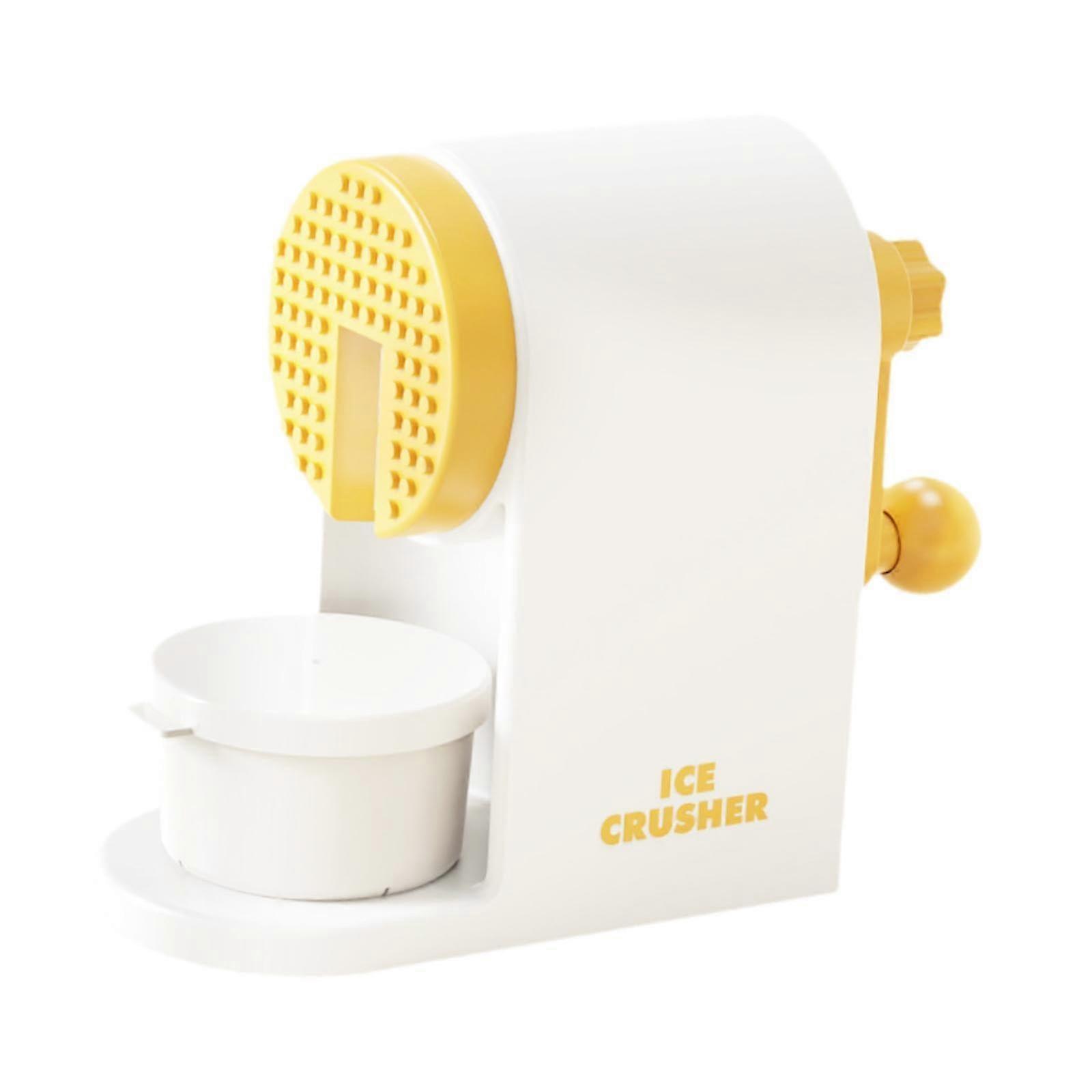 Handkurbel EIS Crusher - Easy-to-Use Slushy Maker for Parties, Bars, and Restaurants, Manual Ice Shaver, Durable Design