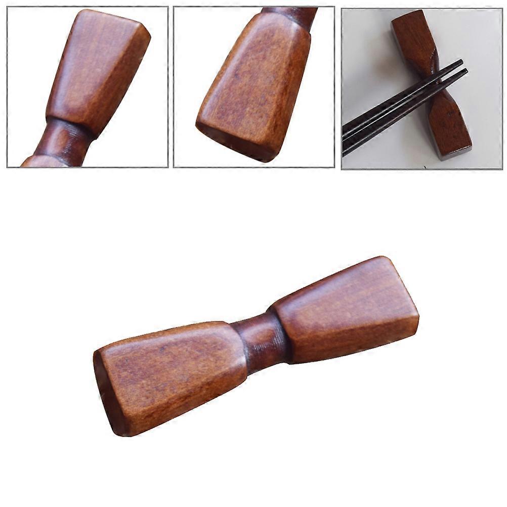 5Pcs Japanese Chopsticks Rest Wooden Chopsticks Holder
