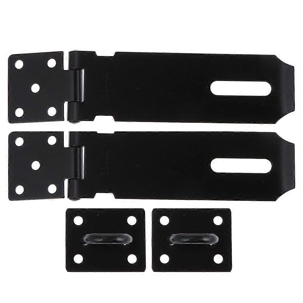 Heavy Duty Stainless Steel Padlock Hasp for Doors, Windows, Cabinets, Pet Cages & Gates – Durable & Easy to Install Security Lock