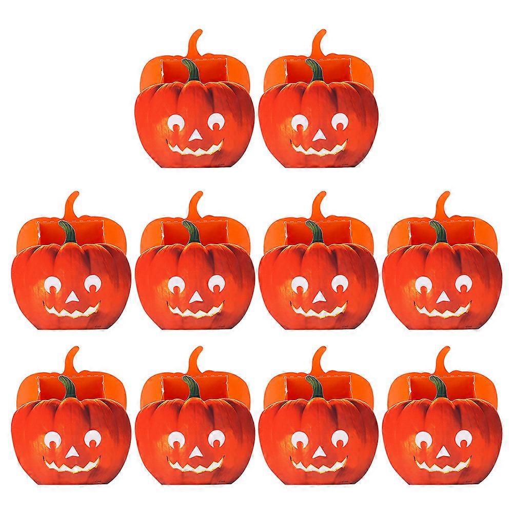Here's a refined and professional product description for your **20pcs Halloween Pumpkin Candle Holder Bags**:
π **20pcs Halloween Pumpkin