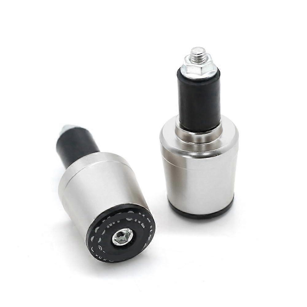 For MSX125 For MSX 125 For GSR For GSXR 600/750/1000 For DRZ400 For SV650 For GSR600 7/8 Motorcycle Handlebar Grip Bar End Cap Handlebar Plug Silver