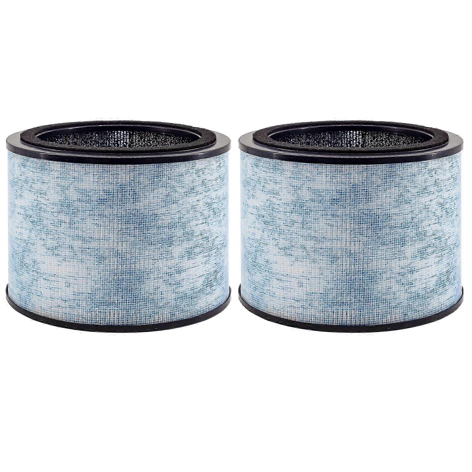 2 Pack Filter Replacement with True HEPA and Activated Carbon for Air Purifier 2025