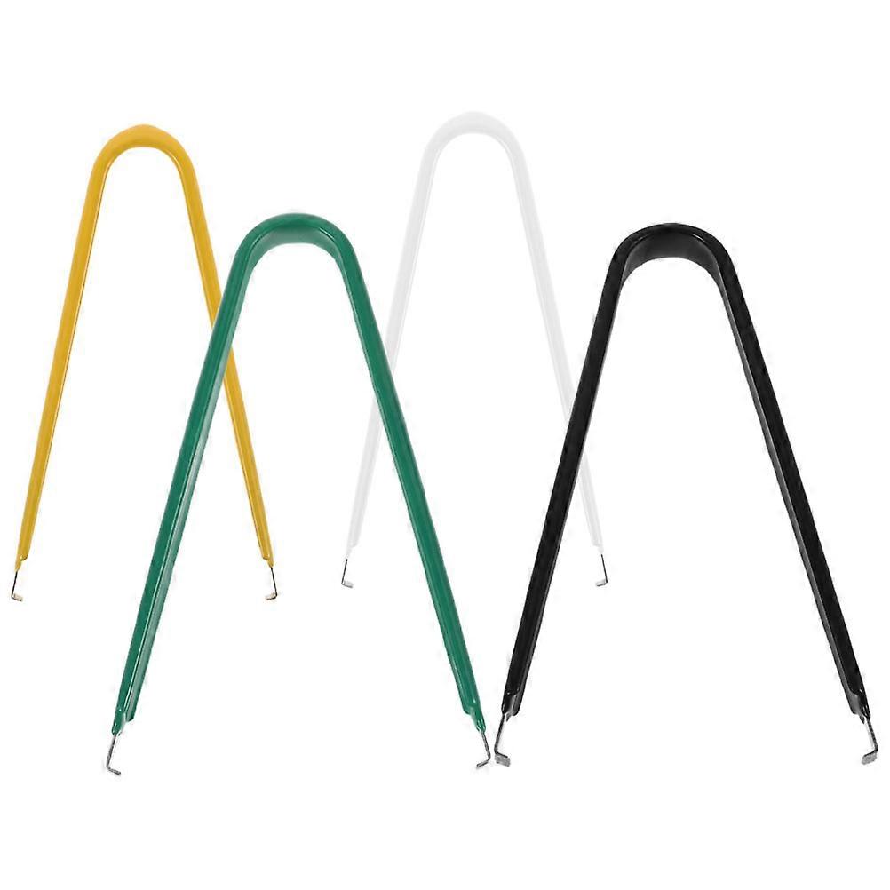 4pcs Car Fuse Removal Tool Stainless Steel Switch Puller for Automotive Fuse Extractor Replacement