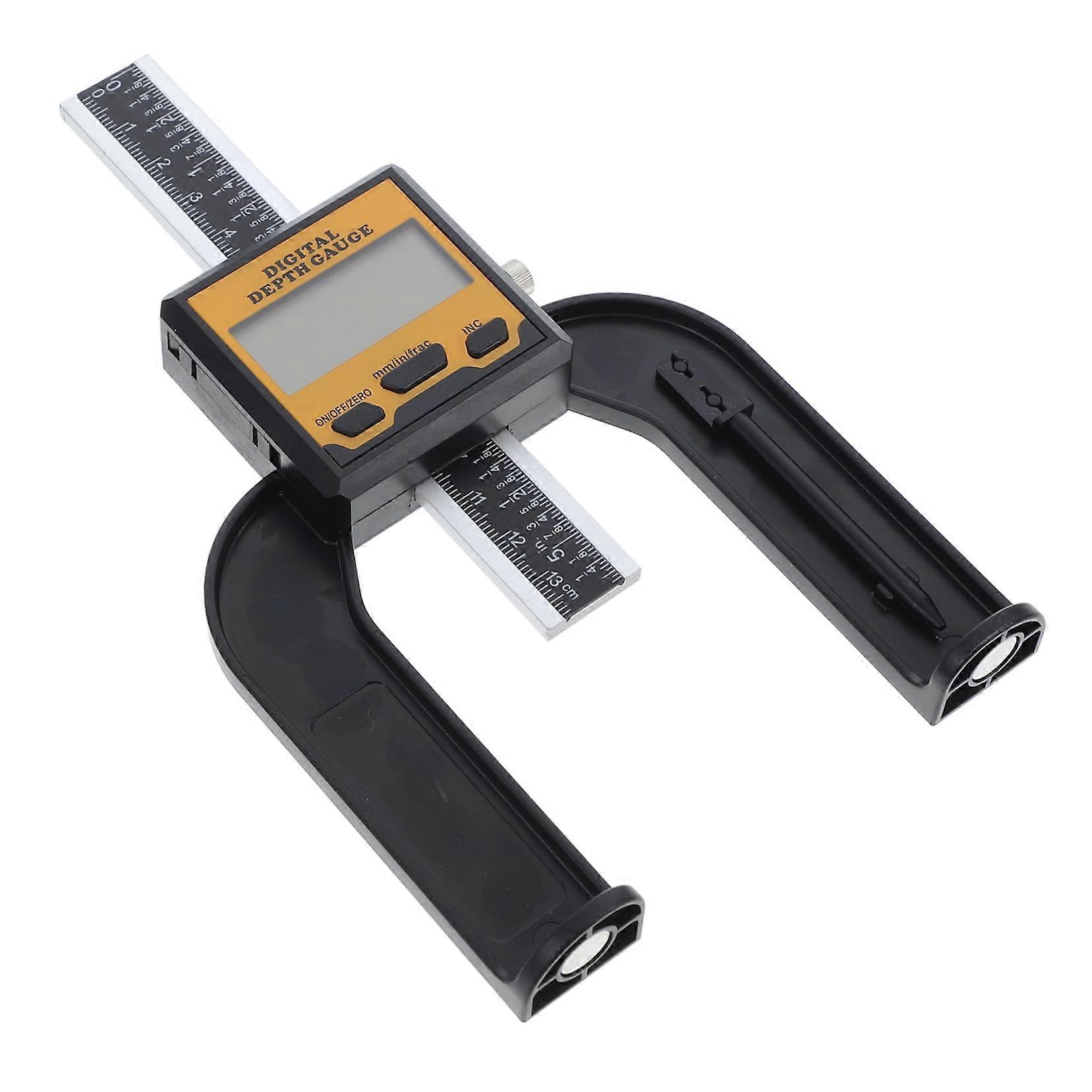 Altimeter Tool Woodworking with Depth Gauge Ruler for Height Measurement