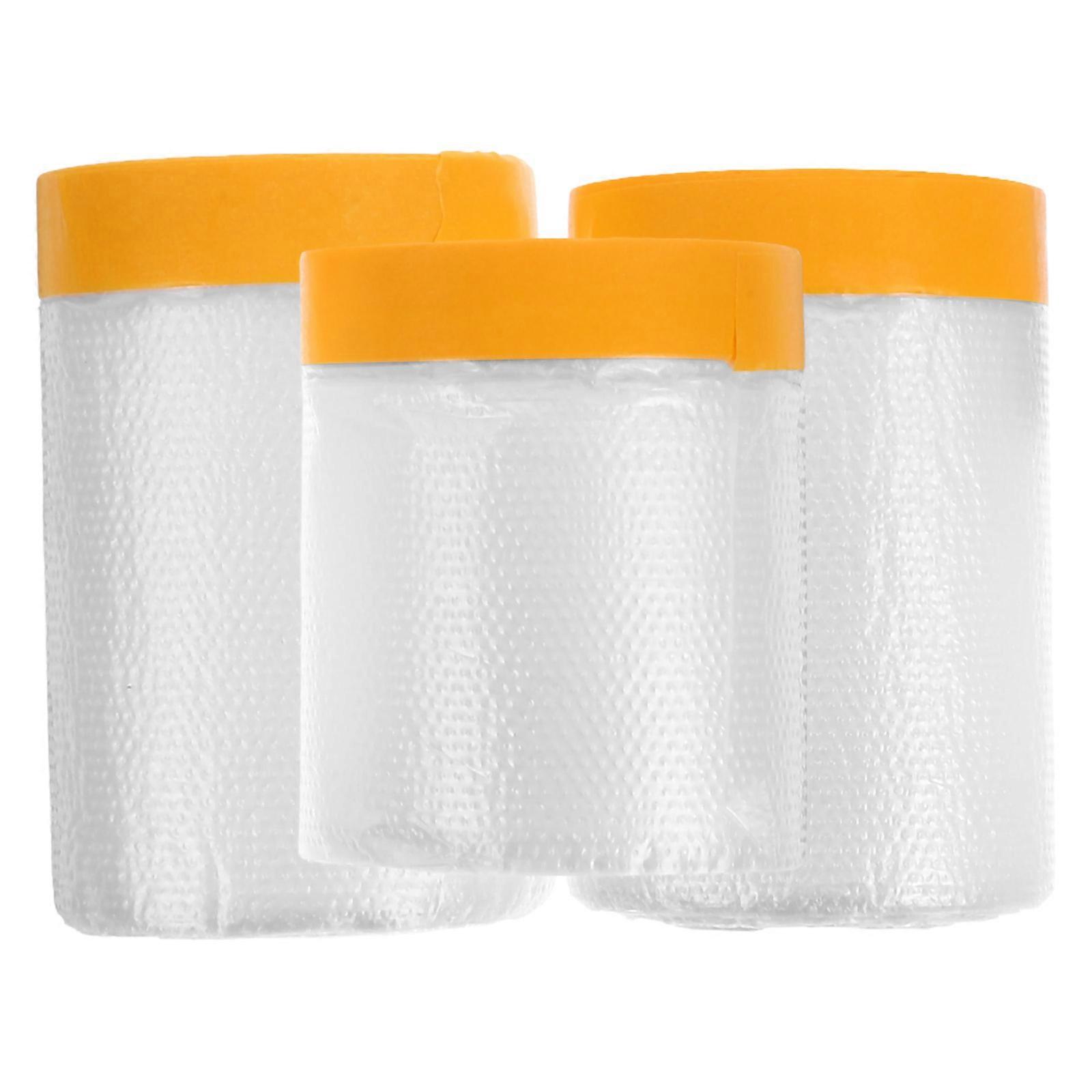 Transparent Durable PE Painters Protection Film for Car with Installation 3 Rolls