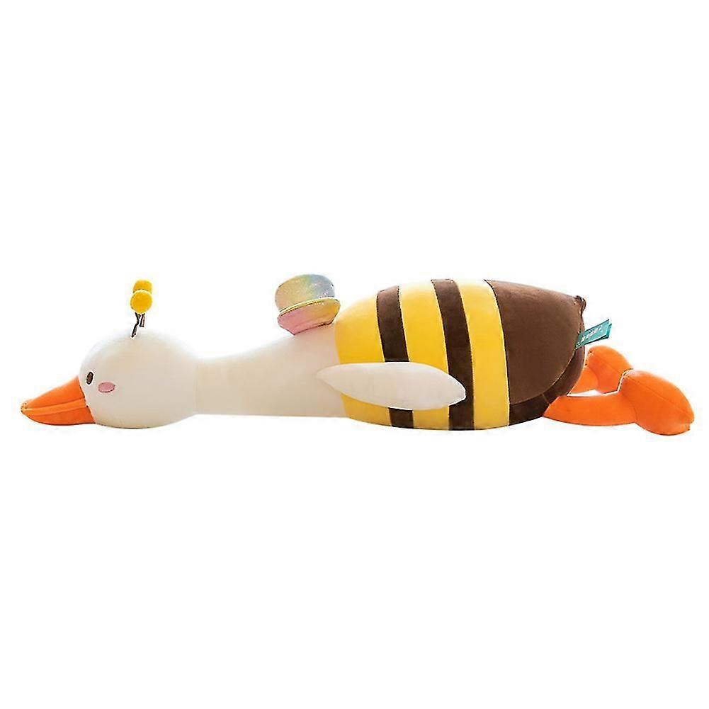 Spoof bees ducks doll toy, Comfortable Plush Filling Throw Pillow, Soft Super Elastic Doll, Suitable for Home Bedroom