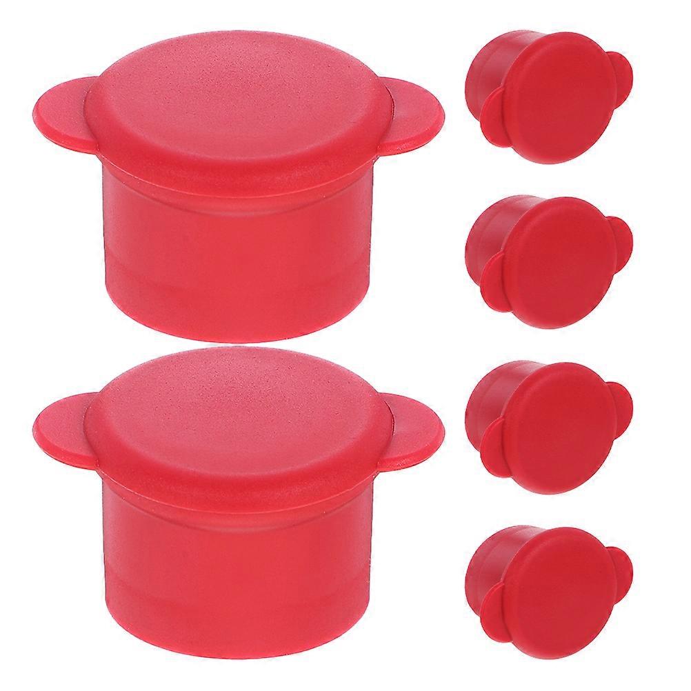 6pcs Universal Novelty Plug for Beer Sealing Cap