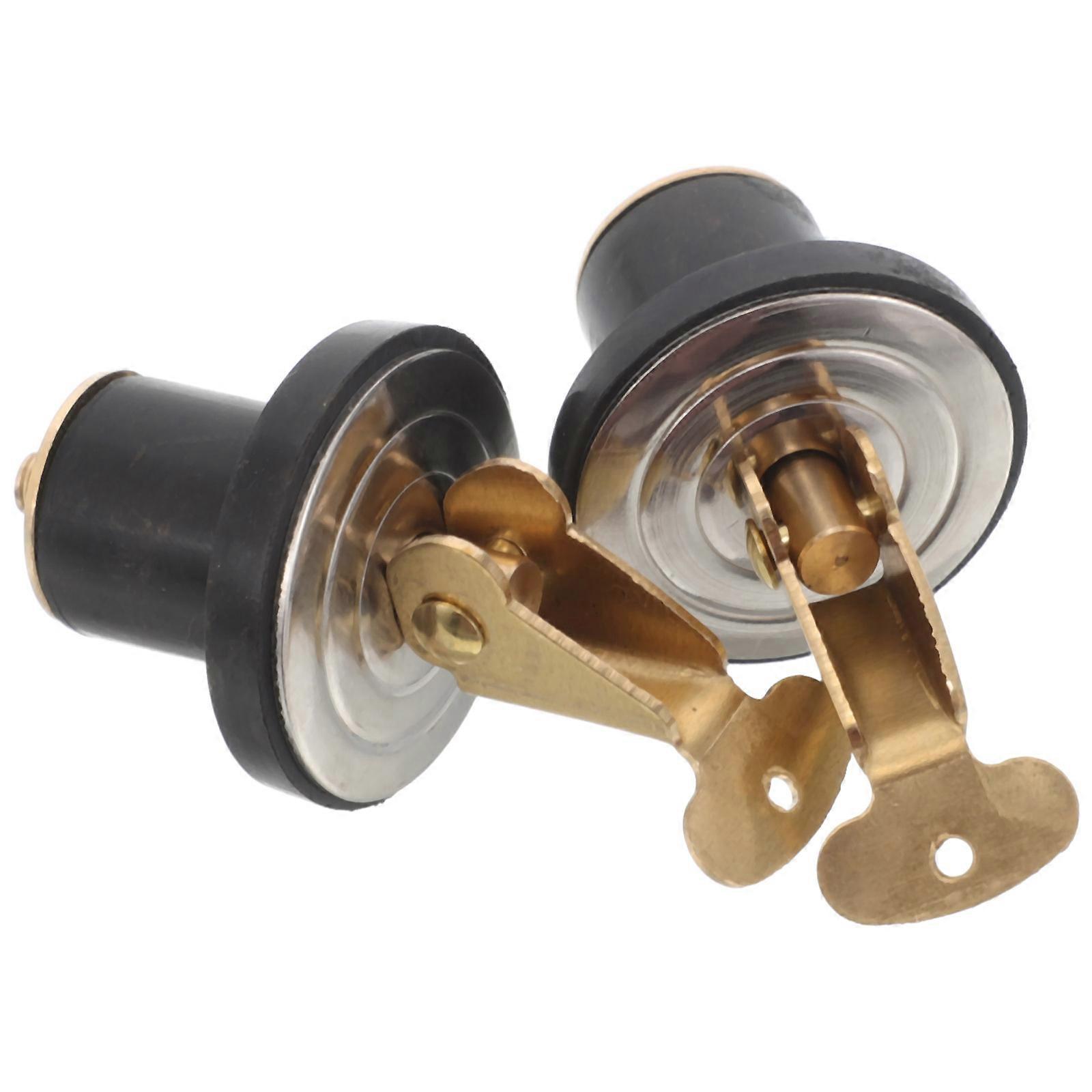 Snap Handle Drain Plug Metal Marine Professional Draining Plug Handheld Hole Stopper 5/8”