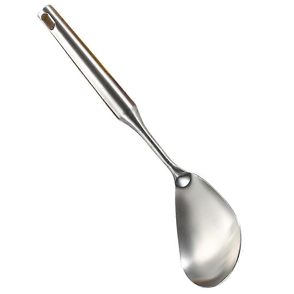 Stainless Steel Rice Spoon for Kitchen Use and Reusable Safe Rice Paddle 7.5 inches