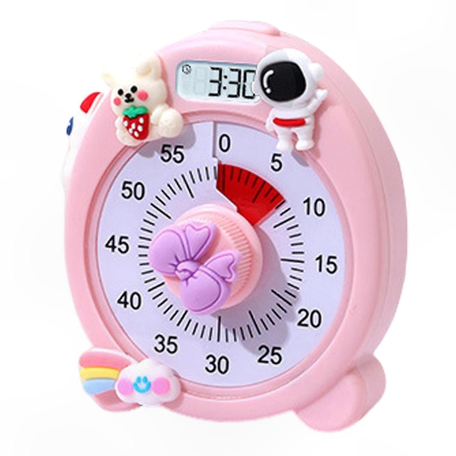 Visual Study Timer with Magnetic Adsorption for Home and Kitchen Use