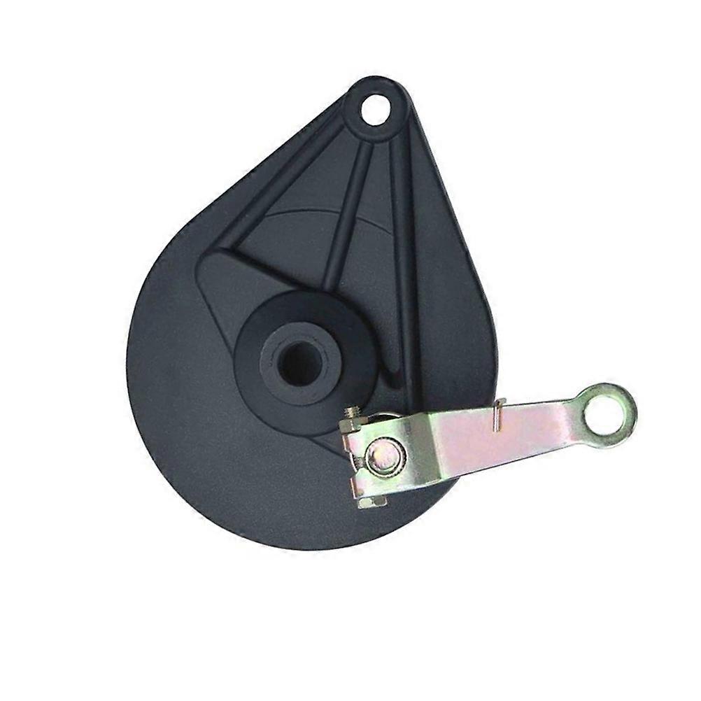 Black Aluminum Rear Drum Brake for Bike Use Ideal Replacement with 16mm Hole Size Fits Most