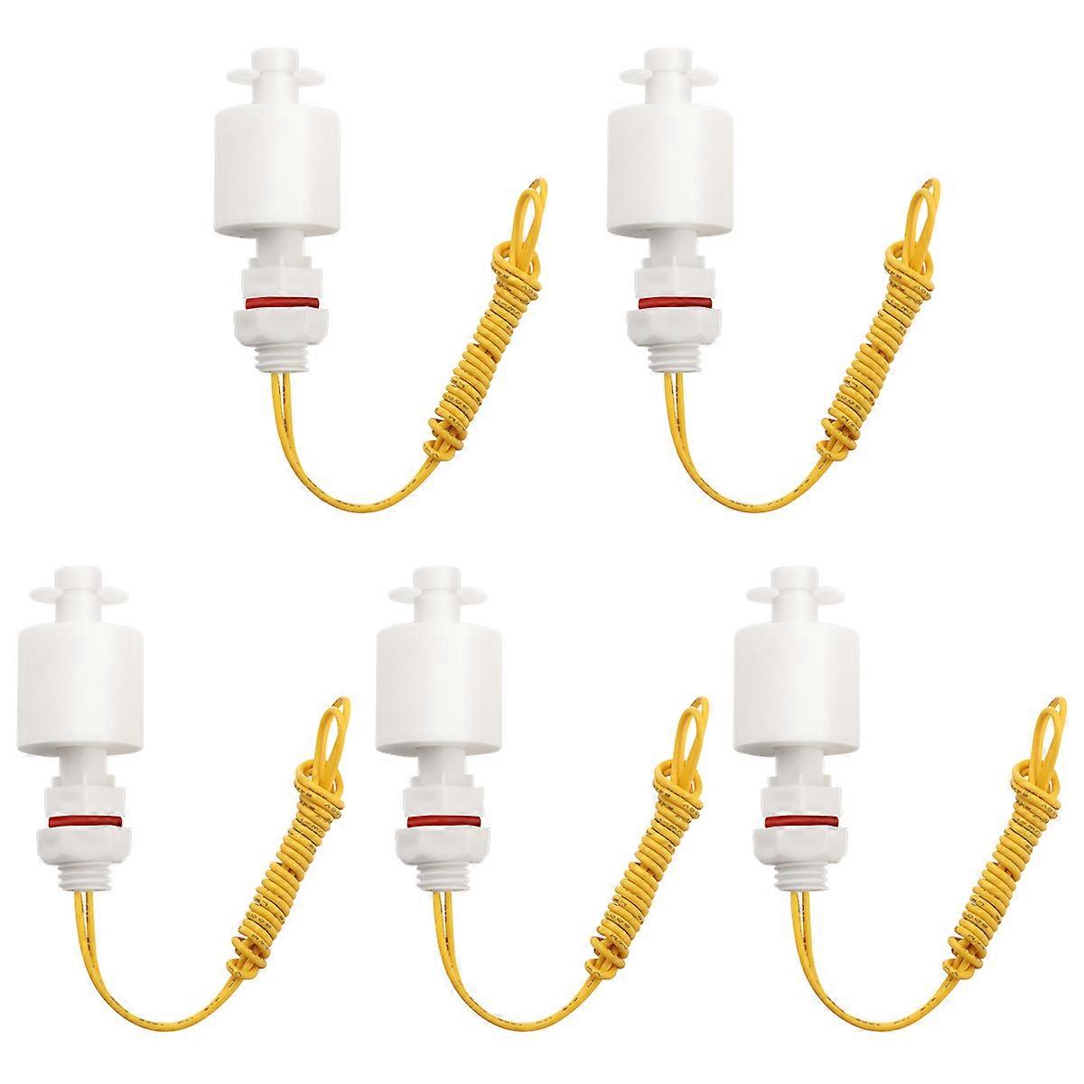 UEETEK 5pcs ZP4510 P Vertical Float Liquid Water Level (Random Seal Ring Color)