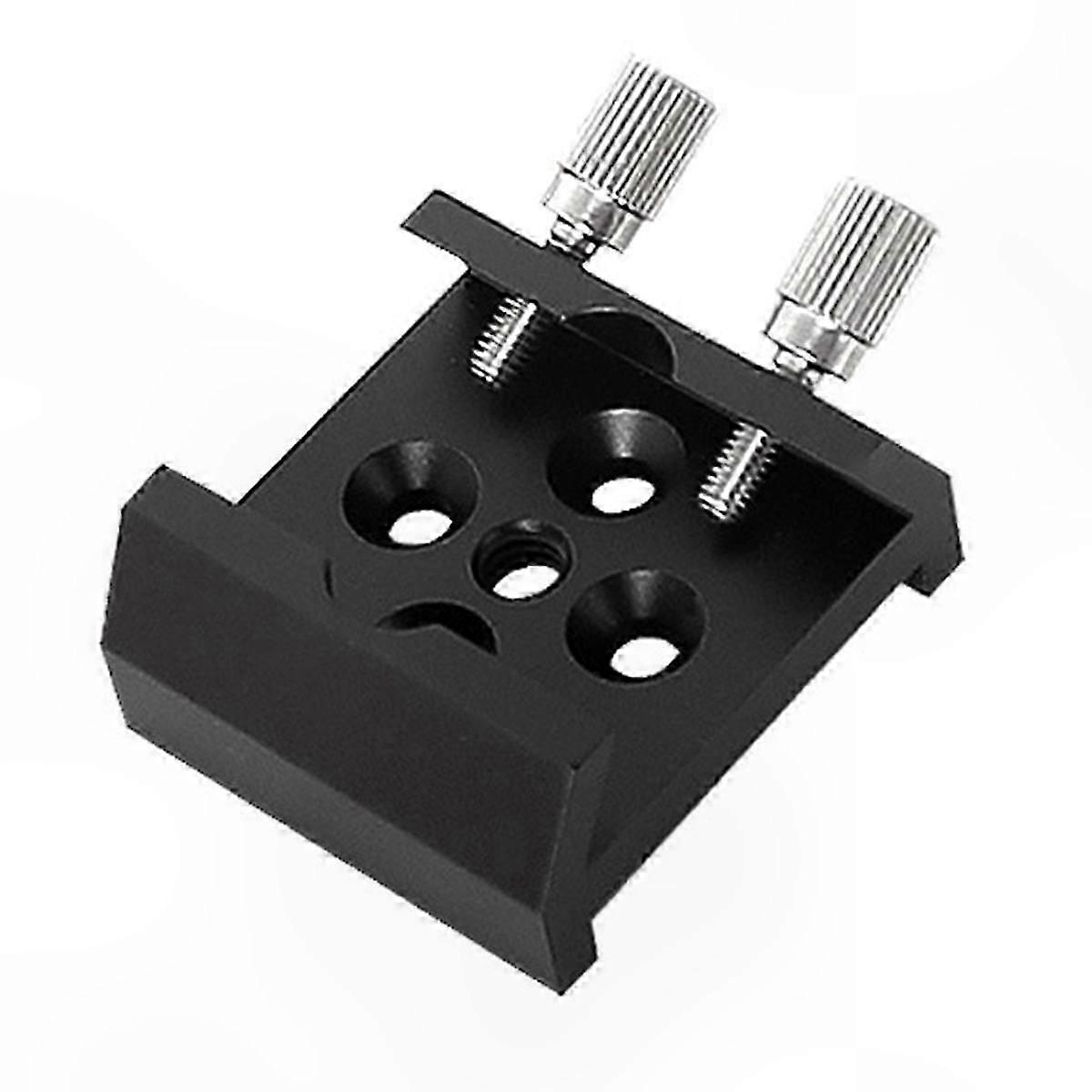 Dovetail Groove Base for Telescope Finder Mounting Adapter Black Finish