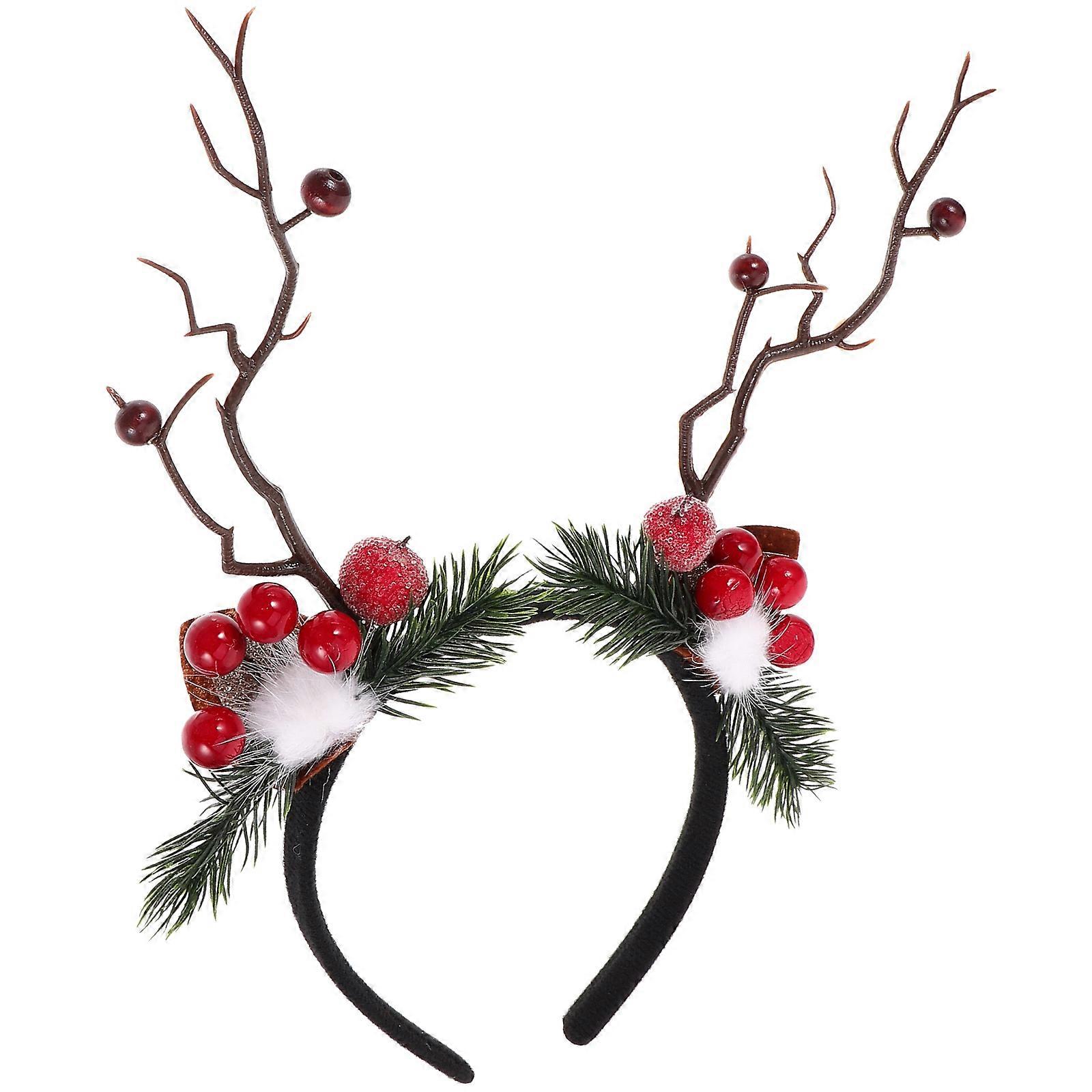 Here's a polished and engaging product description for your **Festive Christmas Headband**:
πβ¨ **Festive Christmas Antler Headband β Get into