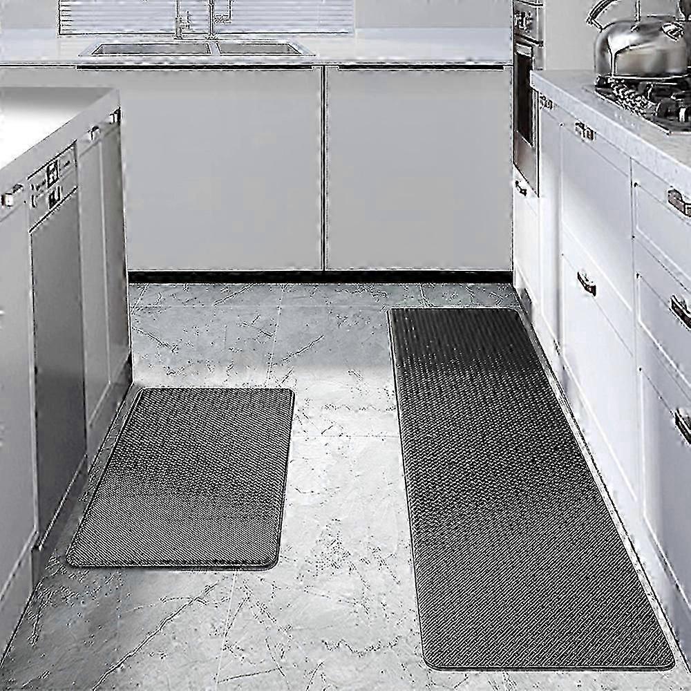 Kitchen mat set, kitchen mat, kitchen floor mat, washable non-slip carpet, dustproof mat