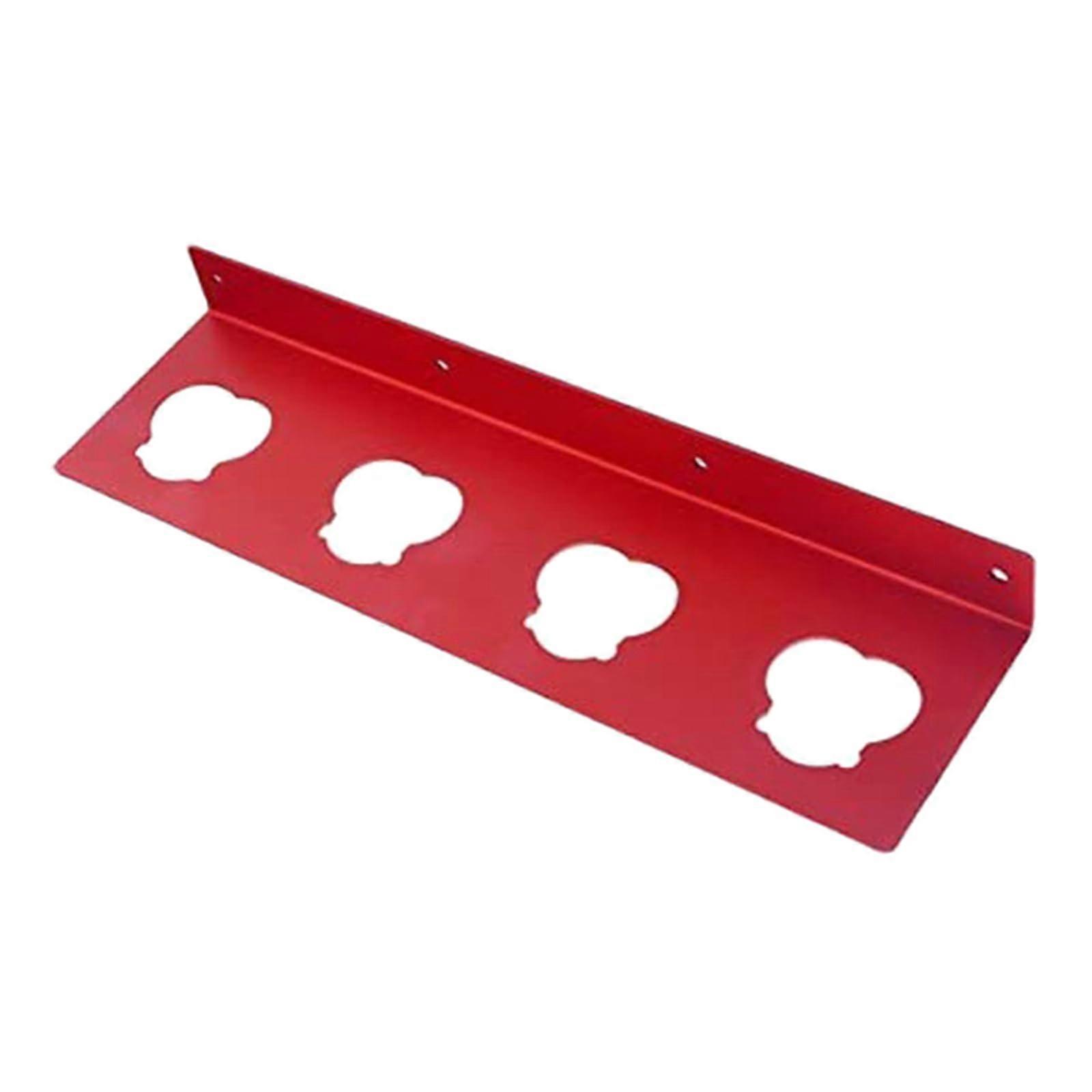 Battery holder with 4 slots for organized storage and easy access, battery organizer, wall mount, battery holder
