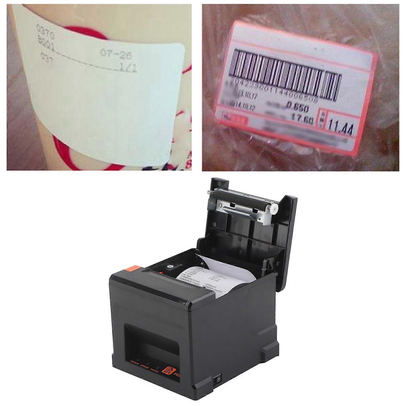 Portable 80mm Thermal Printer USB 300mm/s Speed for POS Systems