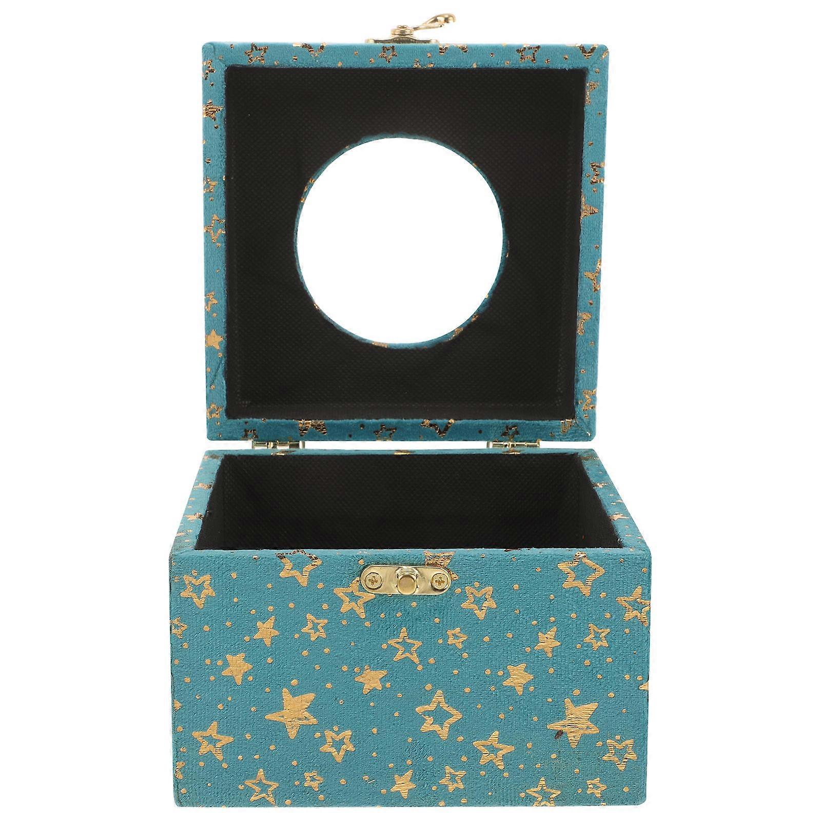 Wood Tissue Holder with Ample Capacity for Multiple Tissues Vintage Style Multi Color 6 x 4 inches