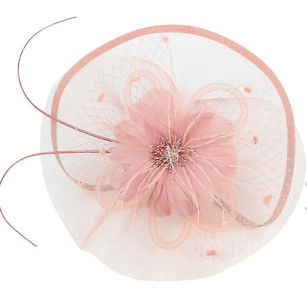 Classic Hat Fascinator Combining Headband and Clip for Glamorous Appearances