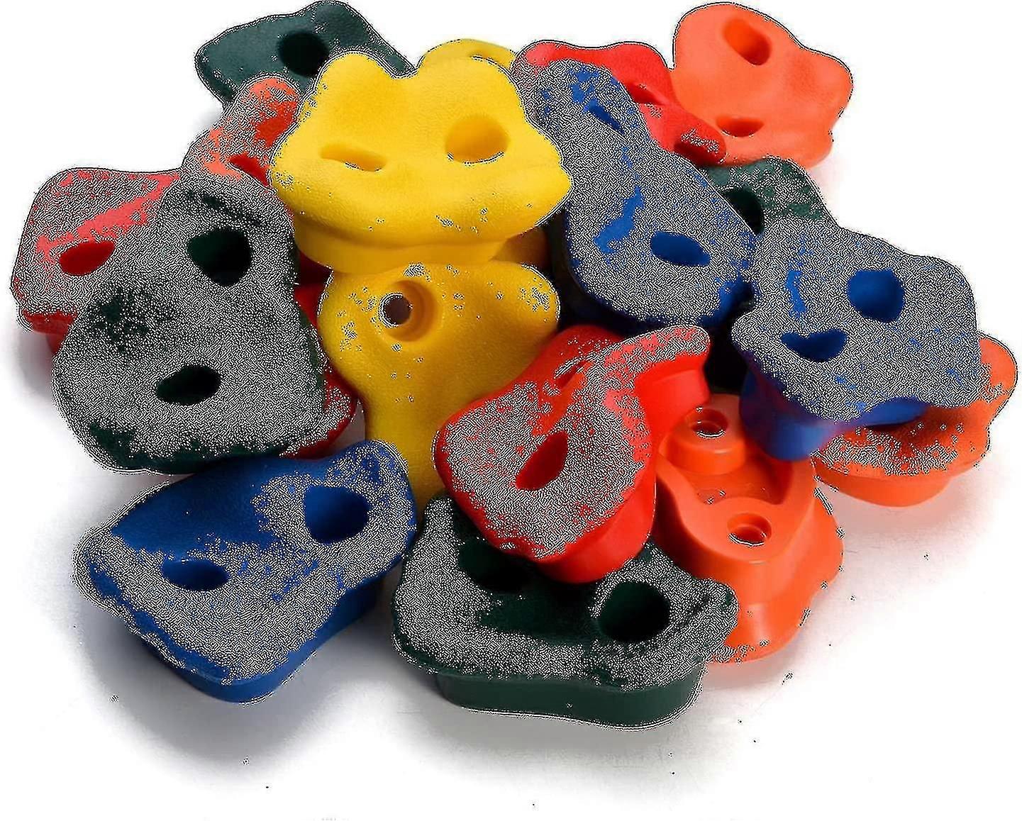 Strukturierte Klettergriffe, 20-teiliges Steingriff-Set