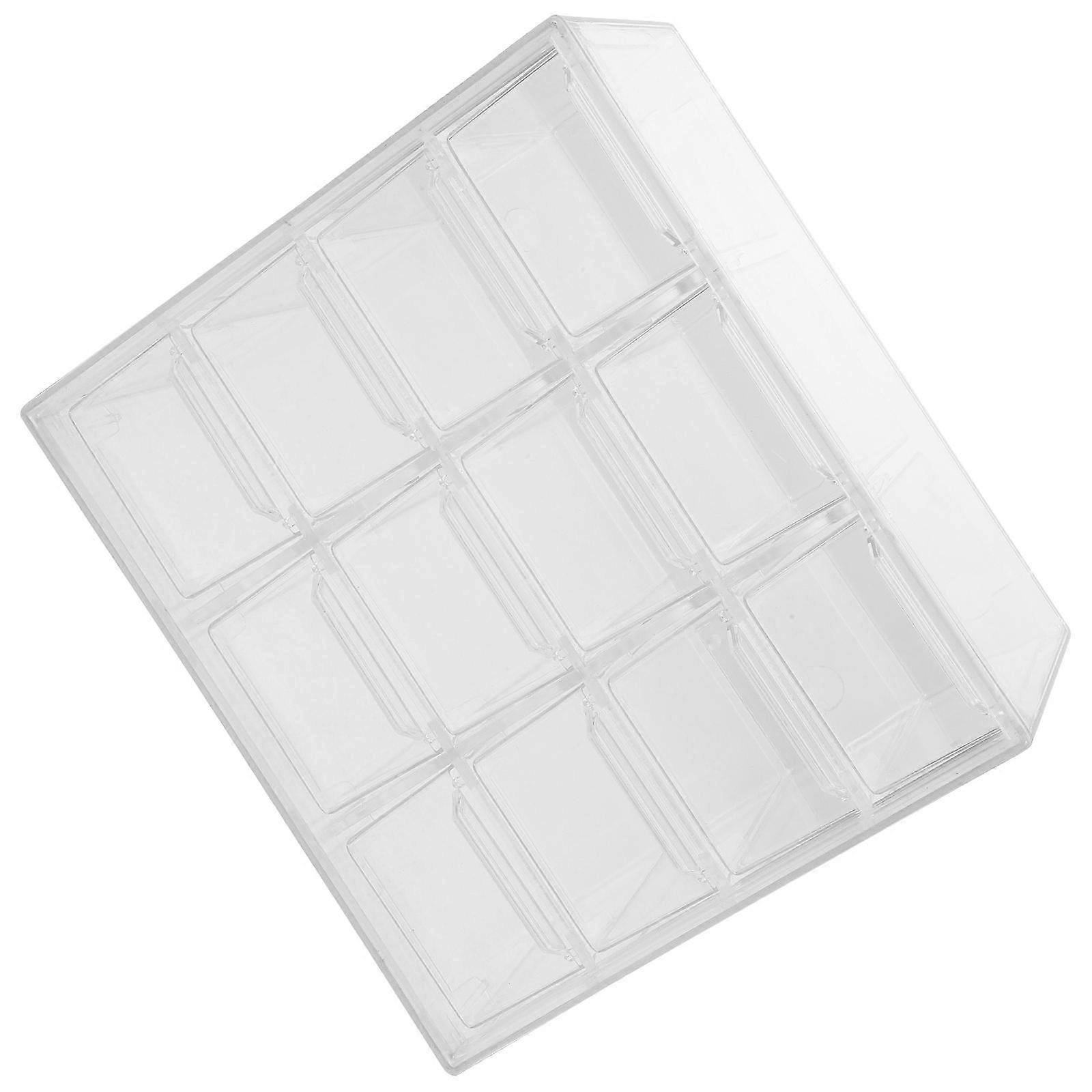 女性と専門家のための取り外し可能な引き出しを備えたジュエリー整理および化粧品収納ボックス、クリアプラスチックデザイン1パック