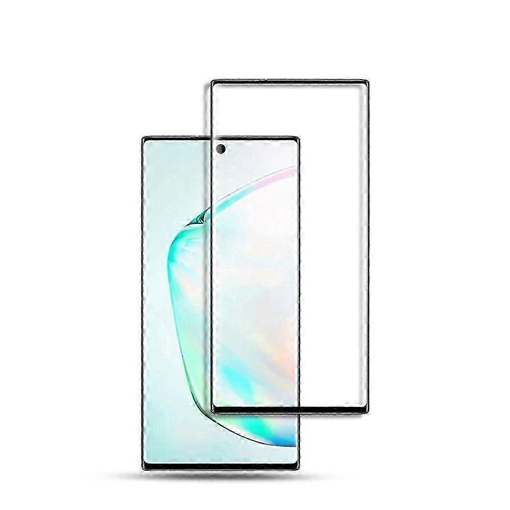 AMORUS 3D Full Coverage Tempered Glass Screen Protector for  Galaxy Note 10 Plus/10+ (Fingerprint Unlock)