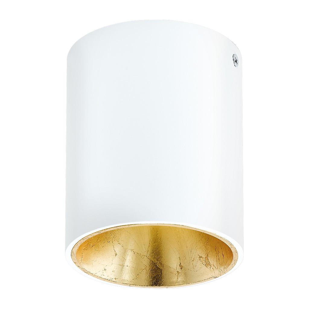 Eglo Polasso Led Surface Mounted Downlight White, Gold