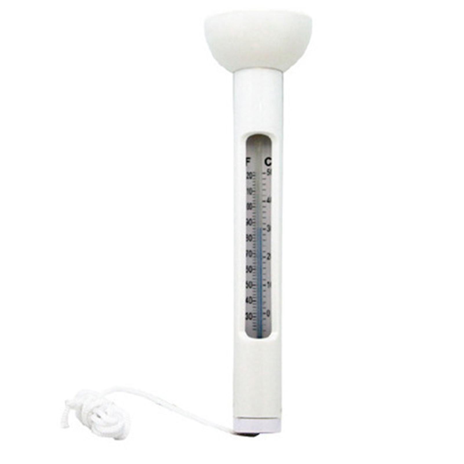 Mini Water Thermometer Floating Design Water Temperature Testing Tool With Fixable Ropes For