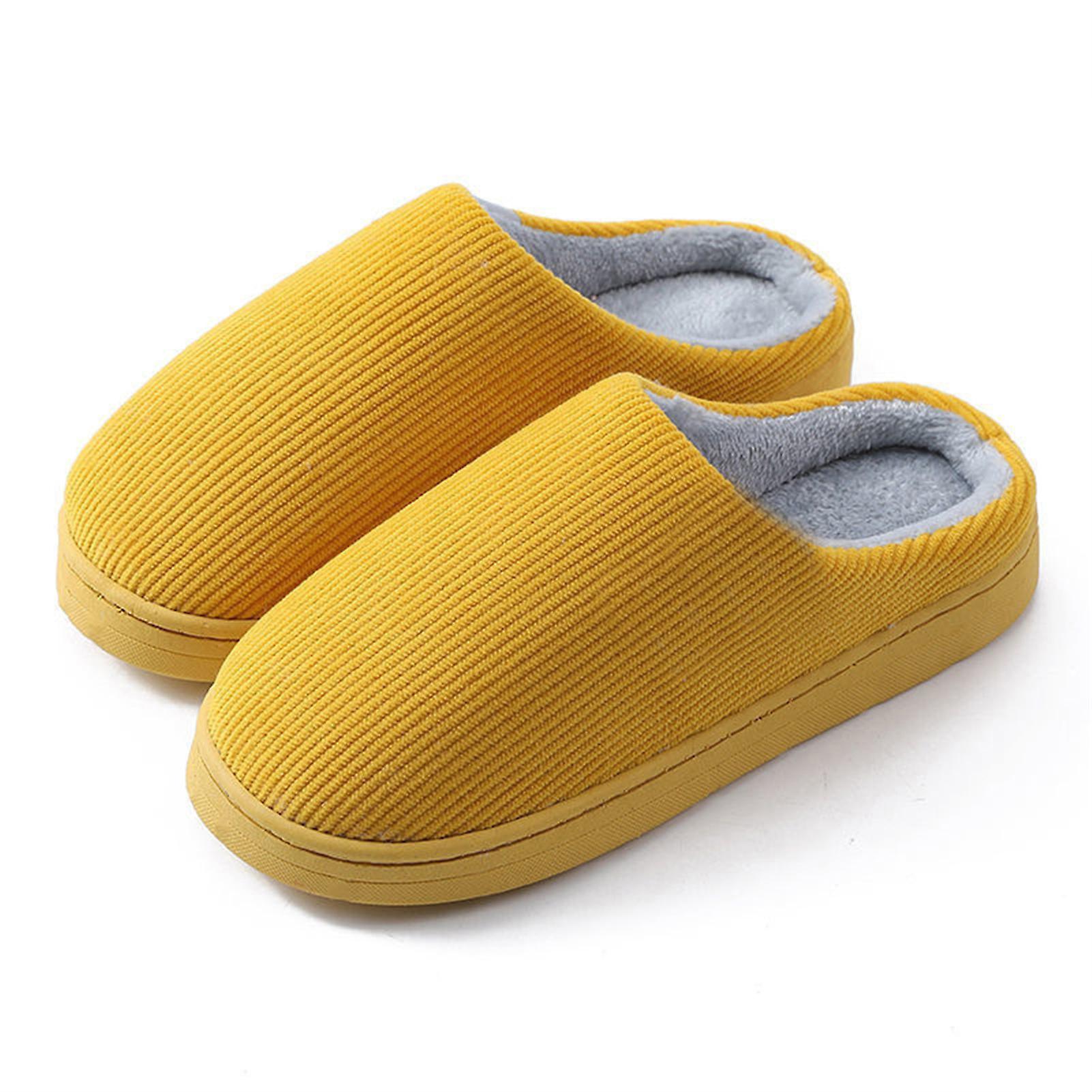 Fluffy Stuffed Slippers Non-slip Indoor House Shoes Comfy Plush Slip For Home Bedroom New
