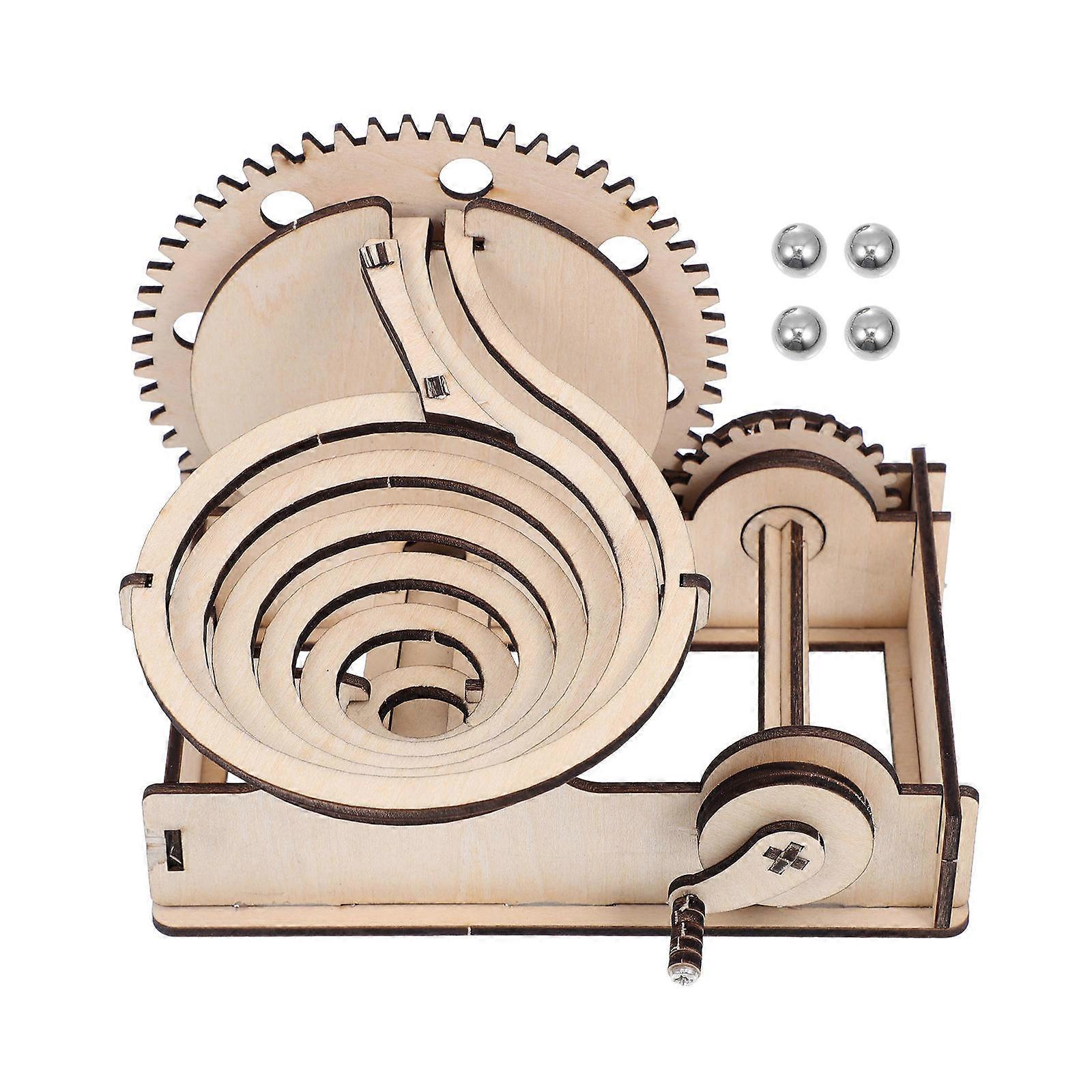 DIY Wooden Educational Toy For Children At Home 12X12X16CM Improving And Parent-Child Interaction 1 Set