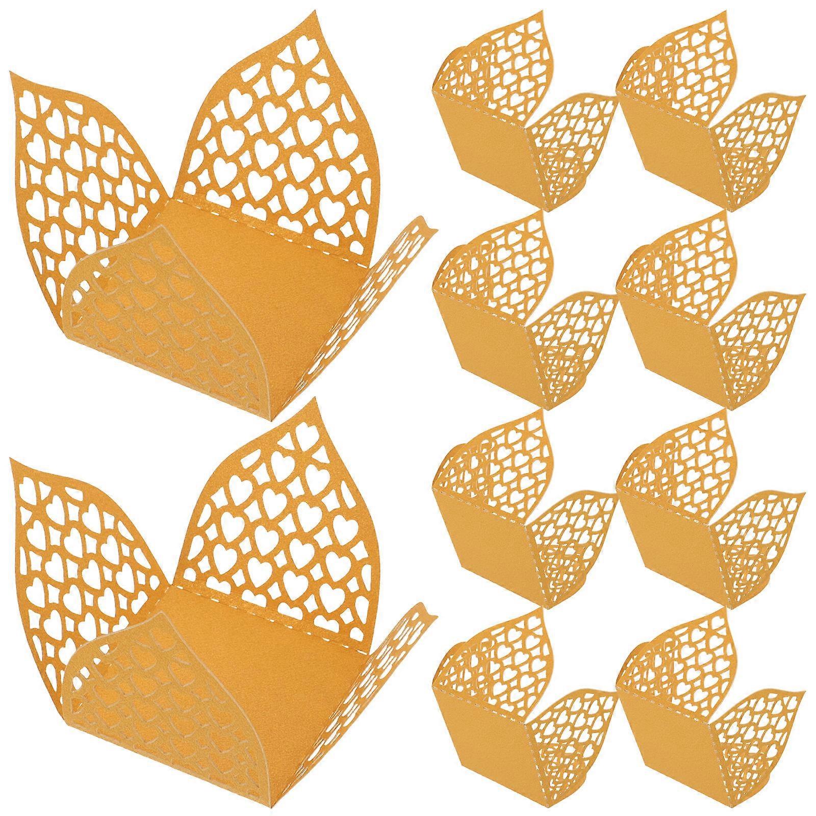 Chocolate Truffle Wrappers Suitable For Parties And Weddings In Beautiful Golden Color 50Pcs