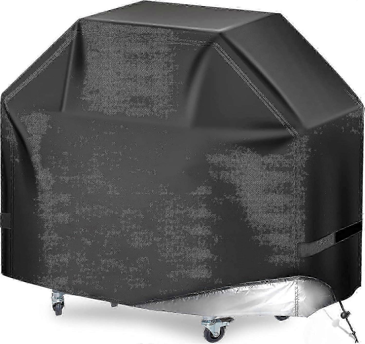 غطاء شواء للشواء 58 بوصة 420D غطاء شواية غاز مقاوم للماء شديد التحمل لموقع Weber Genesis ، غطاء شواء Charbroil 3-4 شعلة