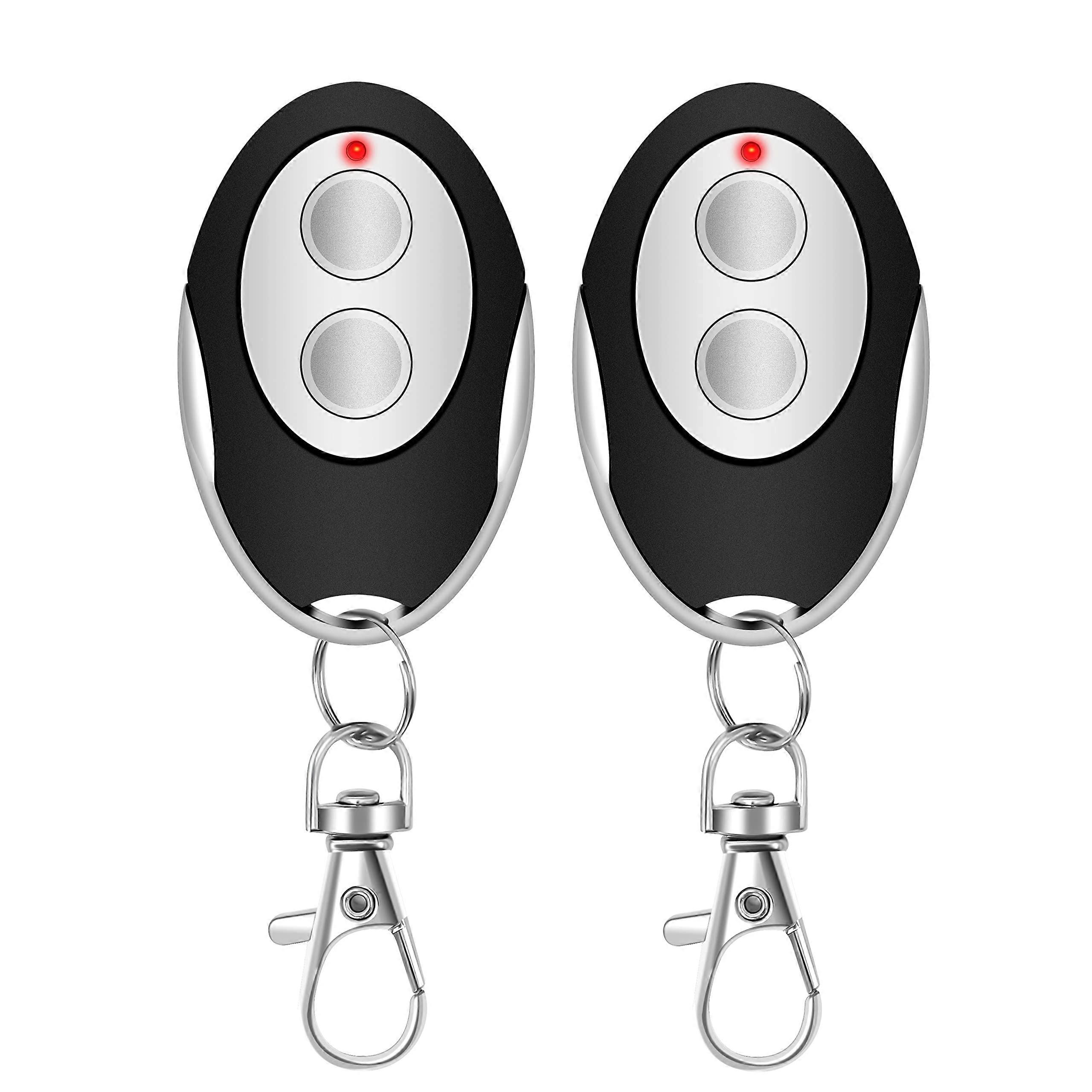 2 Pack Garage Door Opener Remote Control 433.92MHz for Ecostar RSC2 RSE2 RSZ1 Handheld Transmitter
