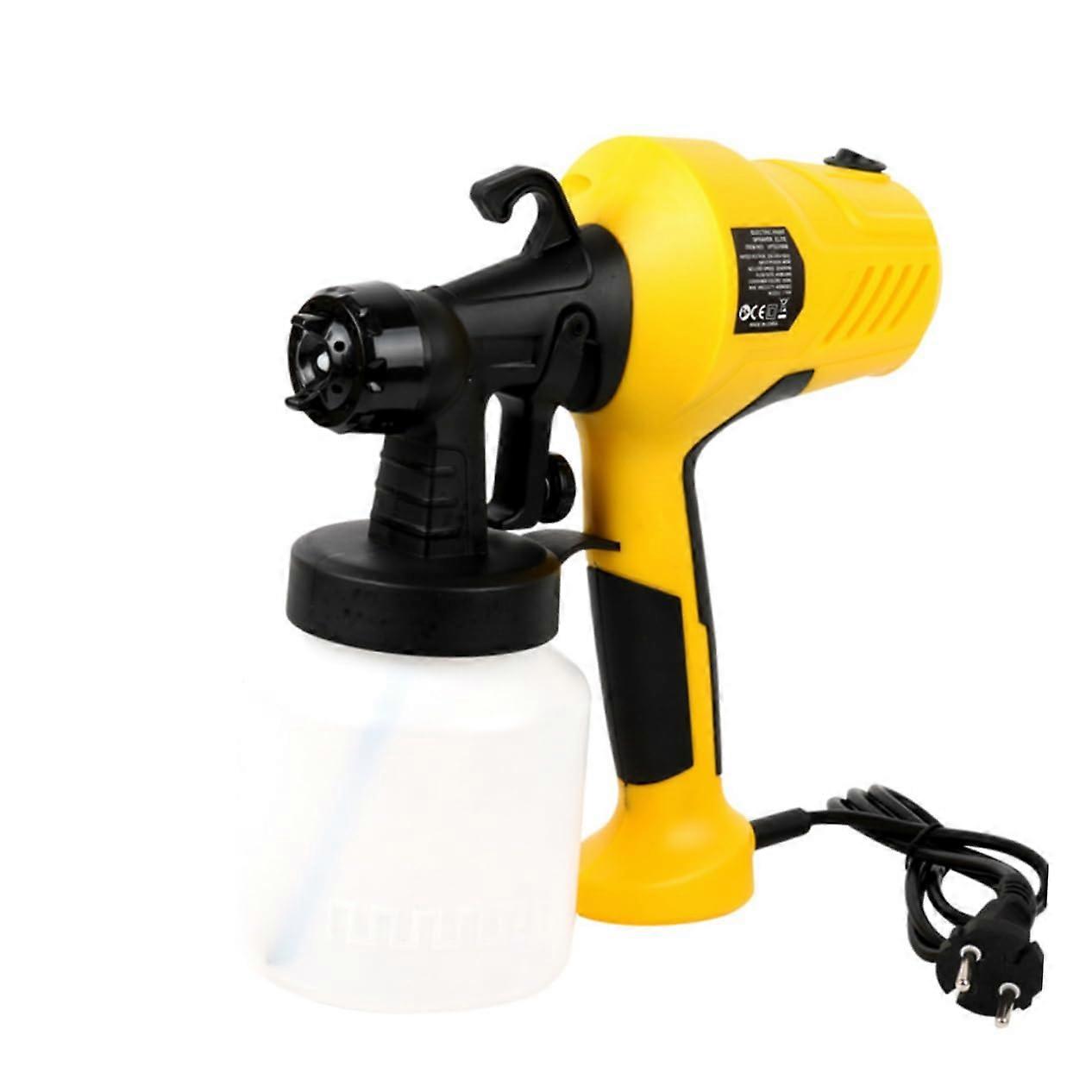 Electric Painter Removable Paint Sprayer Spray Gun Removable Cup Adjustable Flow For DIY Projects Lightweight