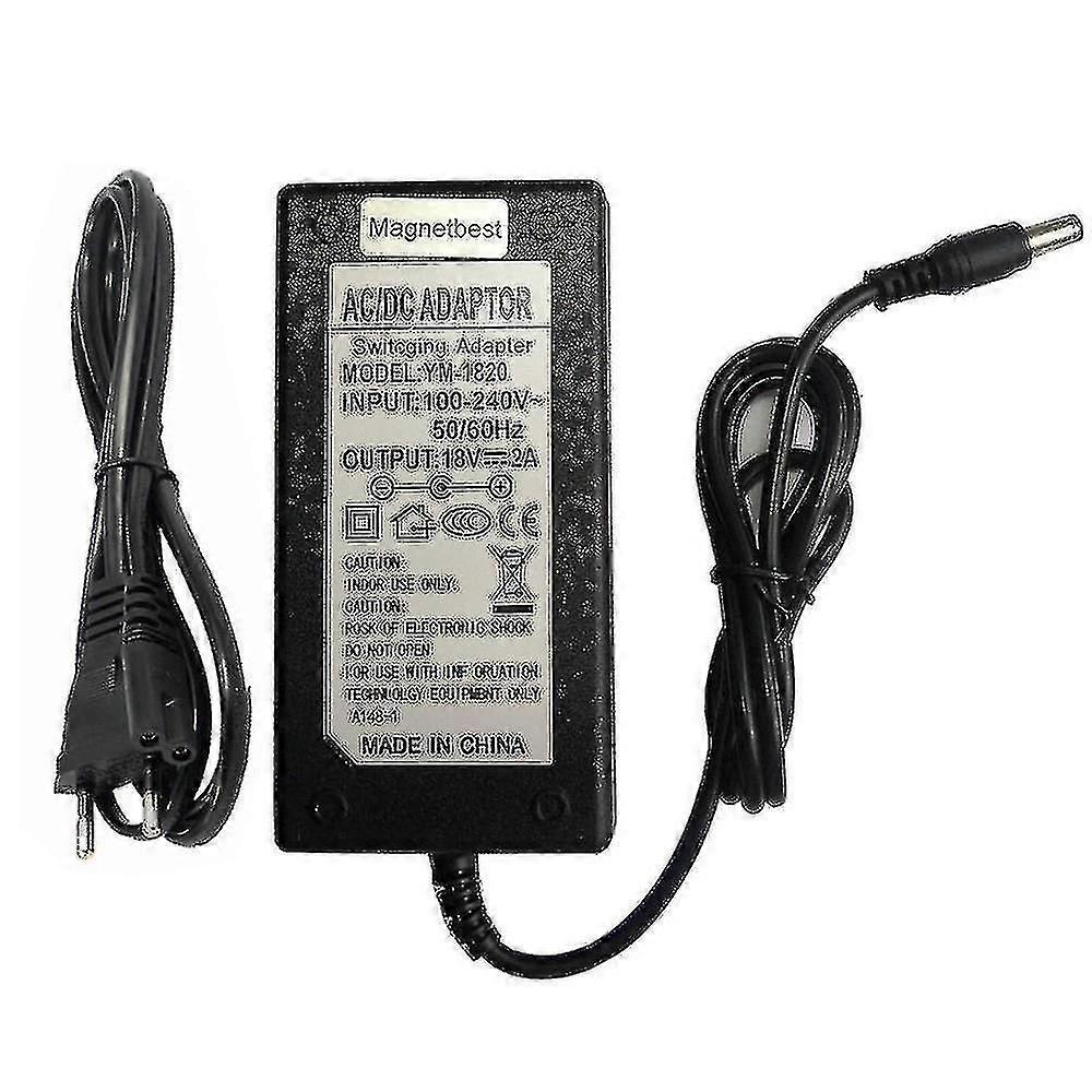 شاحن محول تيار متردد 18 فولت 2 أمبير متوافق مع Bose Companion 20 نظام مكبر صوت الوسائط المتعددة مكبرات صوت الكمبيوتر Psm36w-180