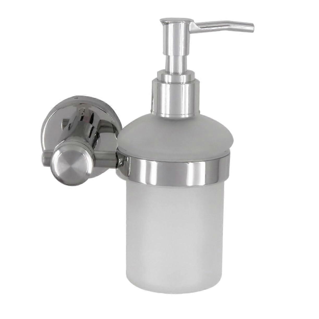 Wall Mounted Soap Dispenser Manual Liquid Soap Dispenser With Leakproof Pump Transparent Window Wall Mount For Bathroom