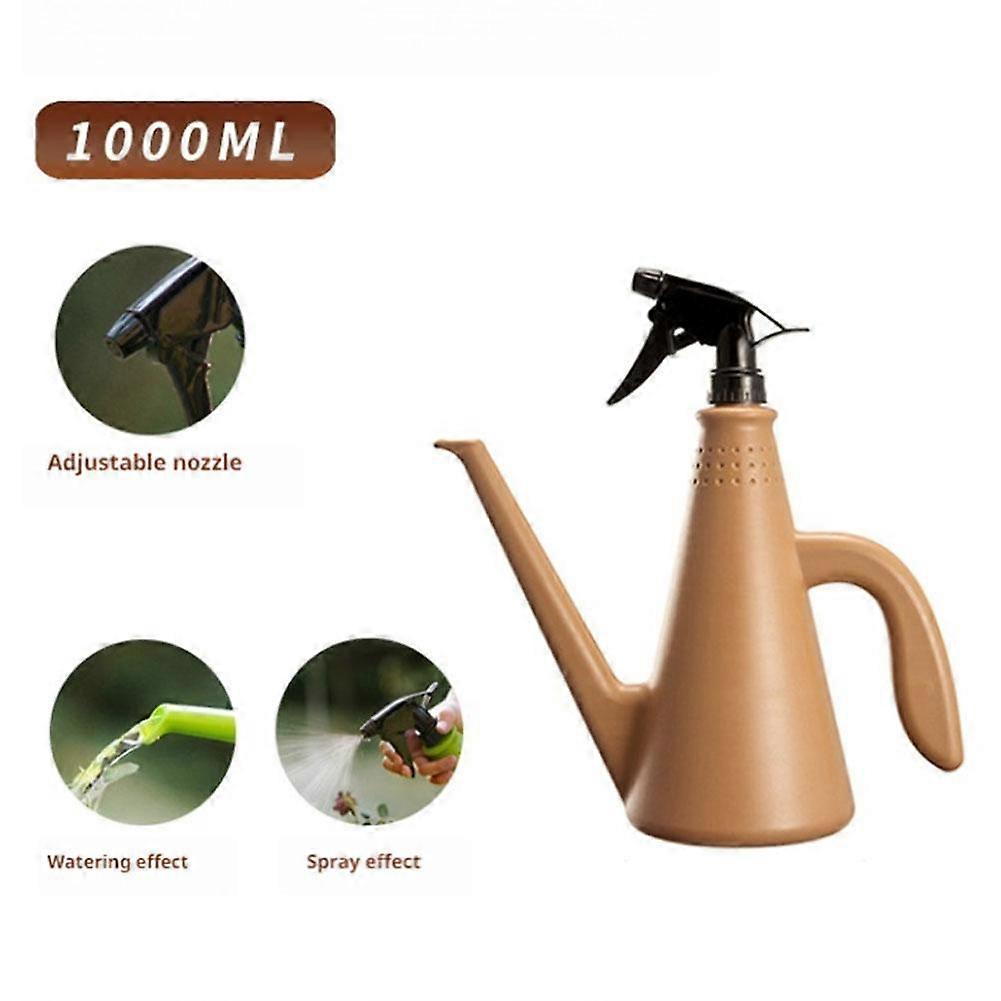 Multifunctional Dual-Use Watering Can For Indoor Plants And Gardens With Large Capacity Ergonomic Handle