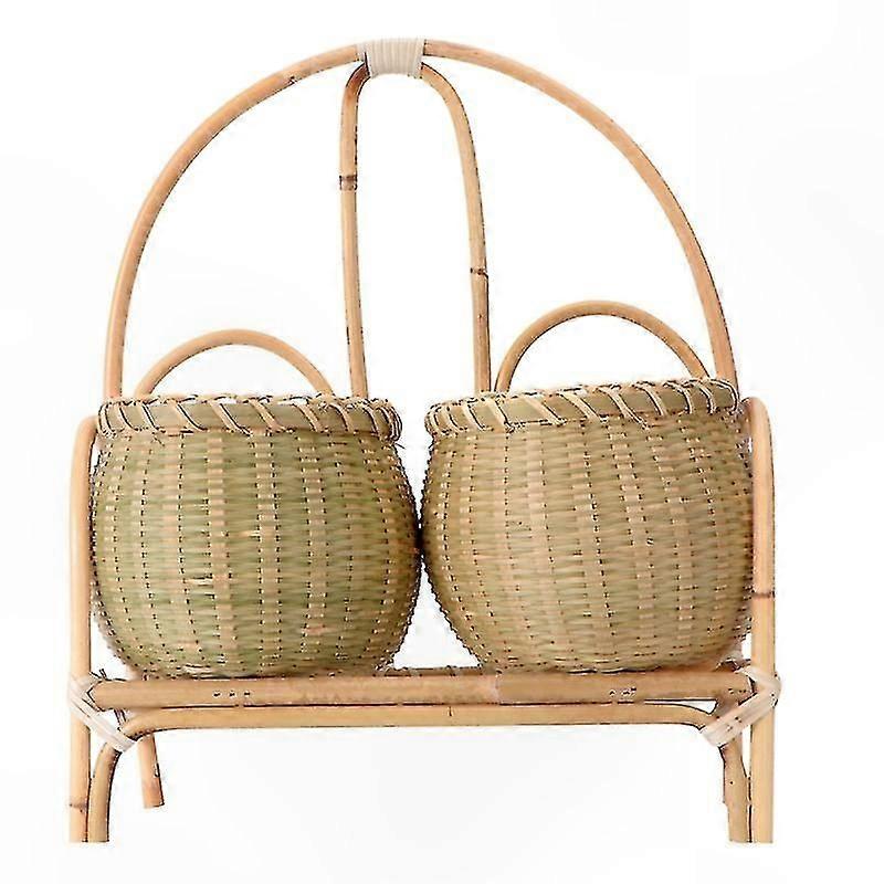 Single Flower Weaving Pot Container